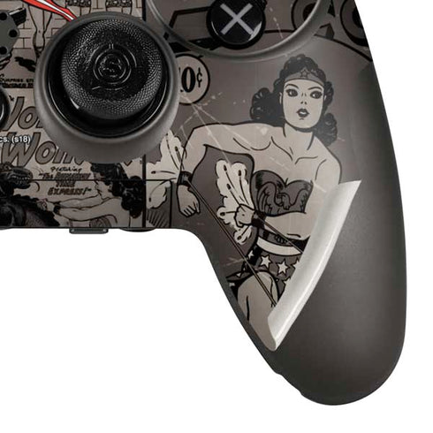 DC Comics Wonder Woman Vintage pose pattern PlayStation Scuf Vantage 2 Controller Skin